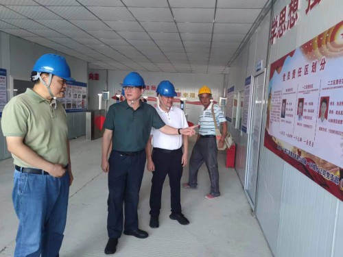 格式工廠民化建設(shè) 郭建�?吳彩洪董事長實地調(diào)研政永高速III標段東坑隧道爆破工程項目.jpg